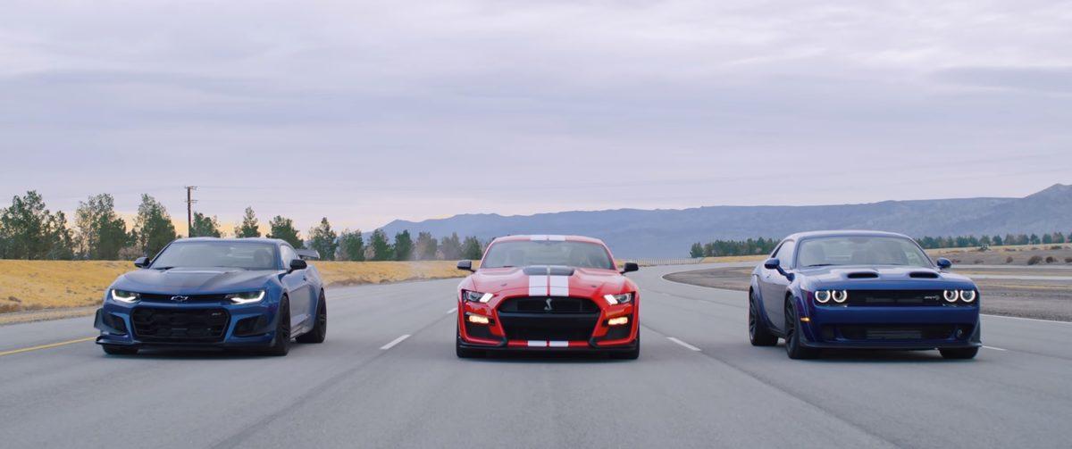2020 Model Ford Mustang Shelby GT500, En Güçlü Rakipleriyle Karşı Karşıya (Video)