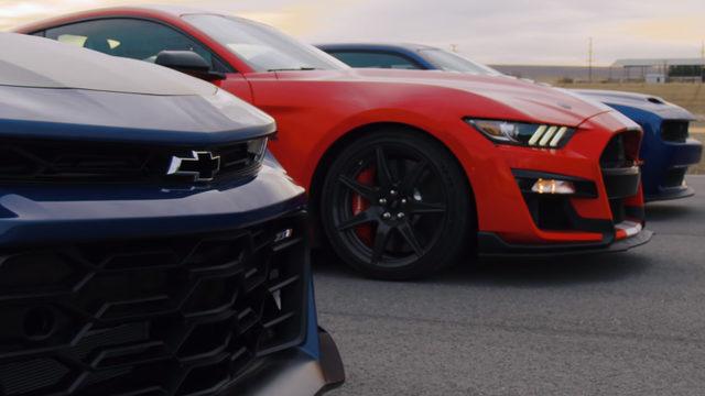 2020 Model Ford Mustang Shelby GT500, En Güçlü Rakipleriyle Karşı Karşıya (Video)