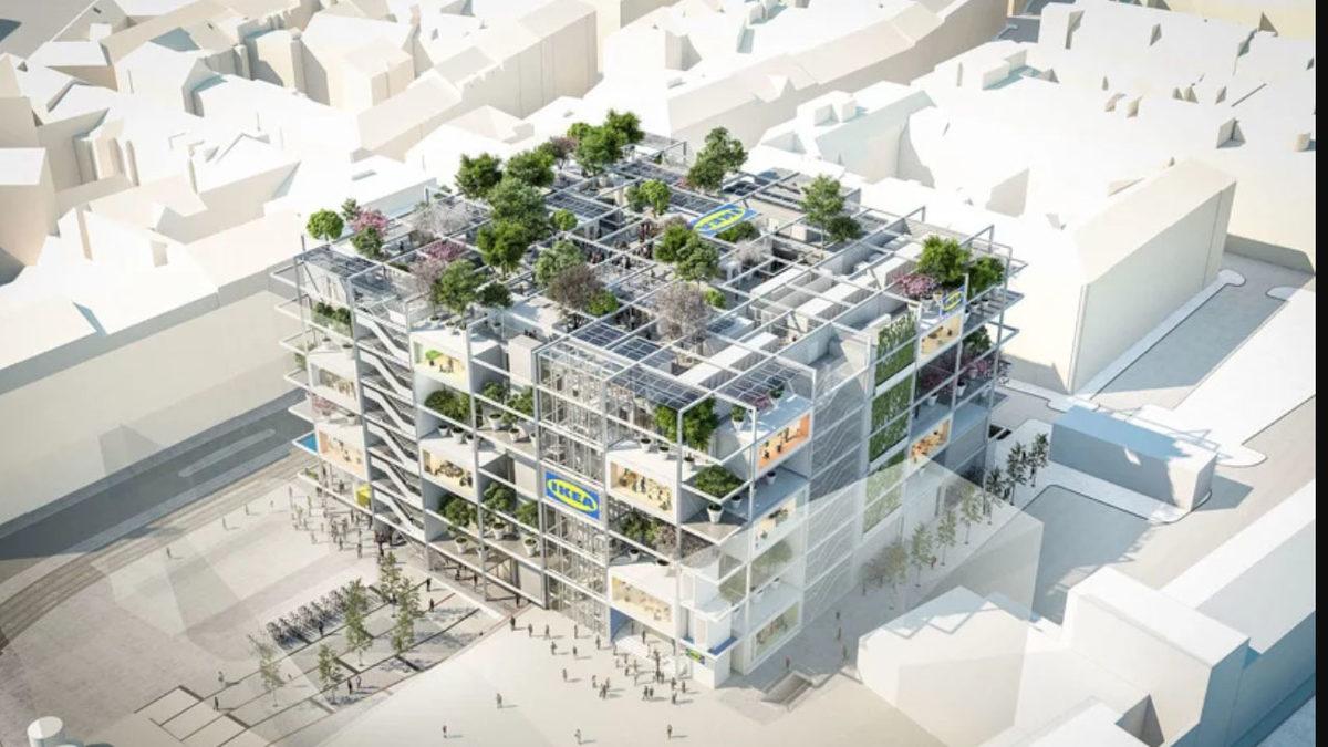 IKEA, Viyana’da Ağaçlarla Dolu ve Otoparkı Olmayan Bir Mağaza Açacak