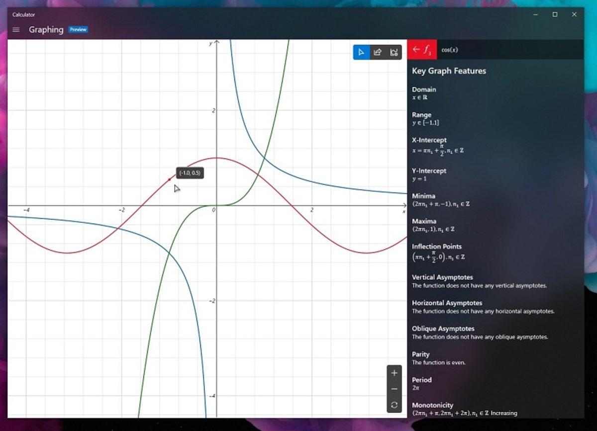 Windows 10 Insider’a Grafik Çizebilen Hesap Makinesi Geldi