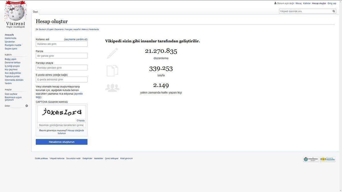 Wikipedia’da Yeni Bir Sayfa Nasıl Oluşturulur ve Nasıl Düzenlenir?
