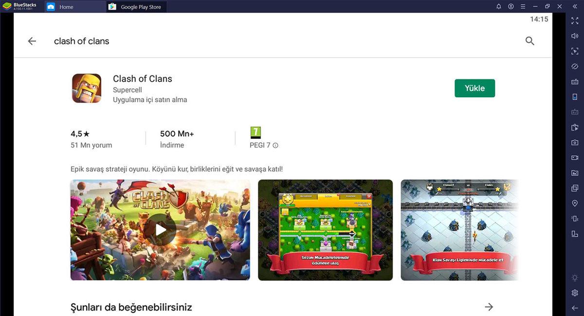 Clash of Clans Bilgisayardan Nasıl Oynanır?