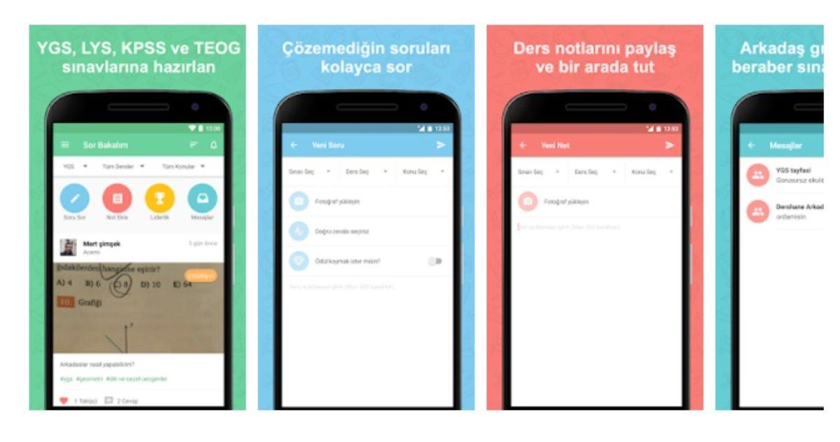 Ödev ve Sınavlar İçin Destek Alabileceğiniz 10 Mobil Uygulama