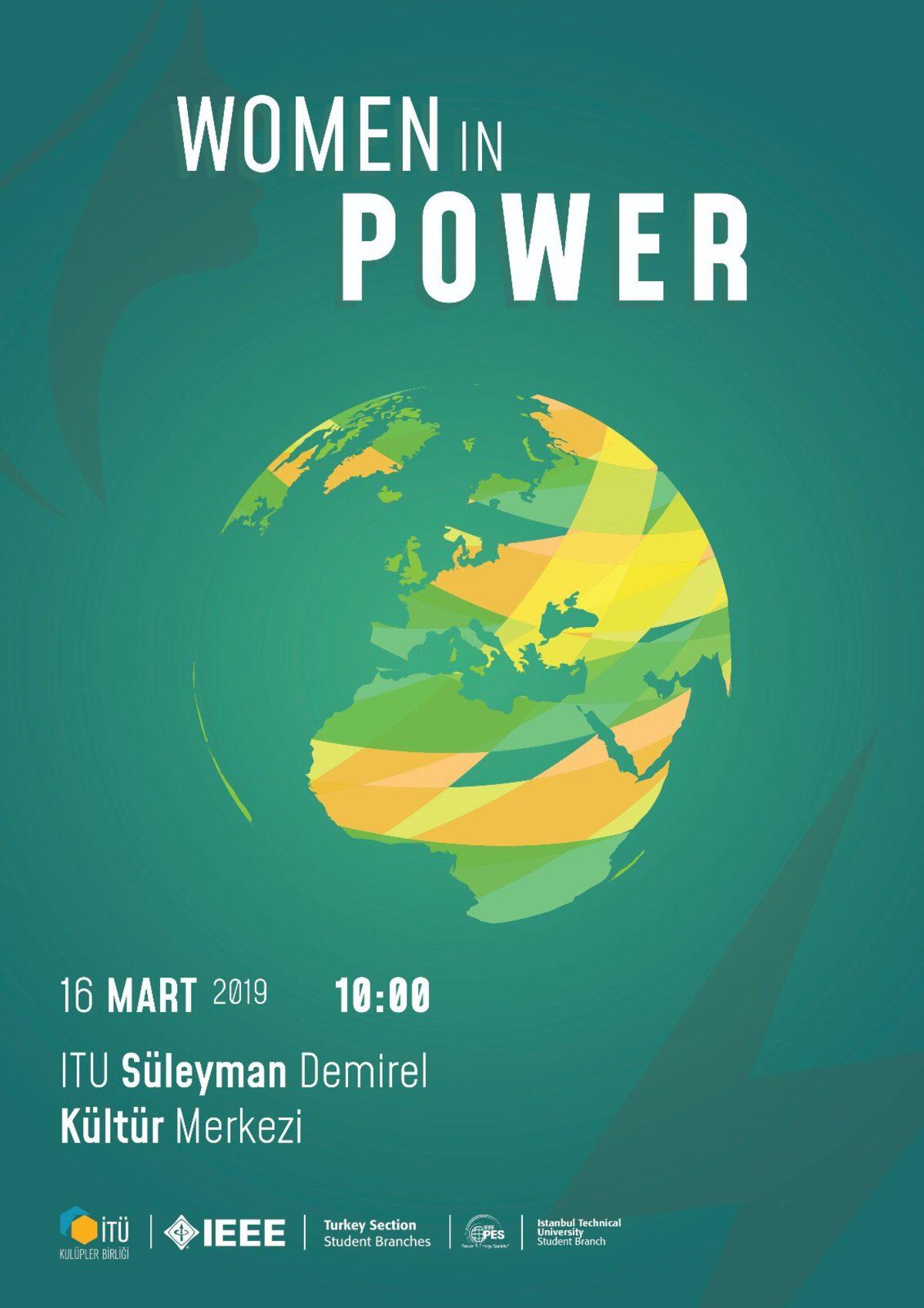 IEEE ITU Women in Power Etkinliği, 16 Mart’ta Gerçekleşecek