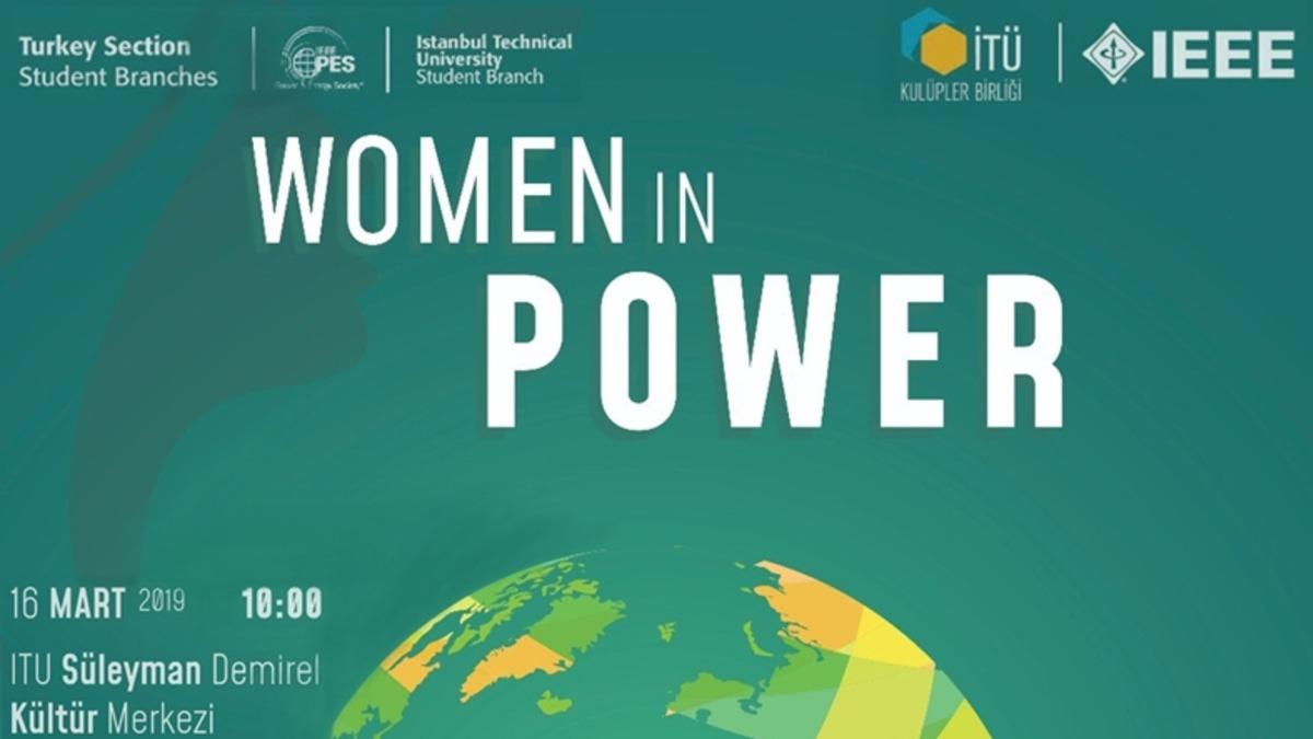 IEEE ITU Women in Power Etkinliği, 16 Mart’ta Gerçekleşecek