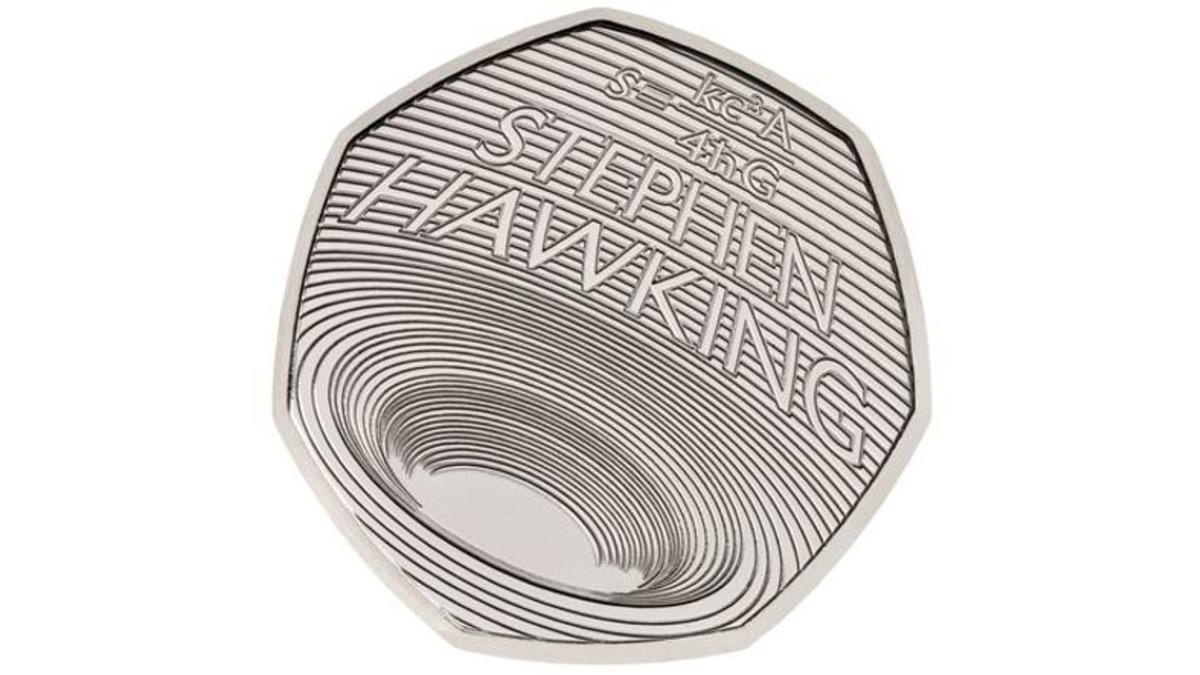 Stephen Hawking Anısına 50 Penilik Hatıra Parası Basıldı