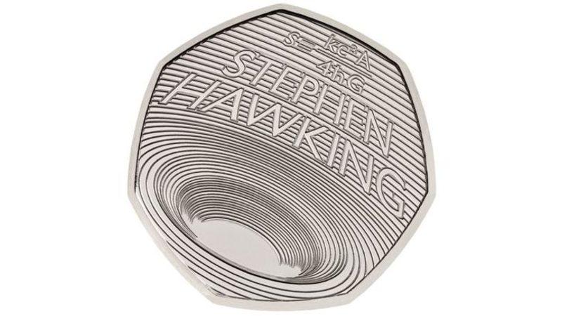 Stephen Hawking Anısına 50 Penilik Hatıra Parası Basıldı