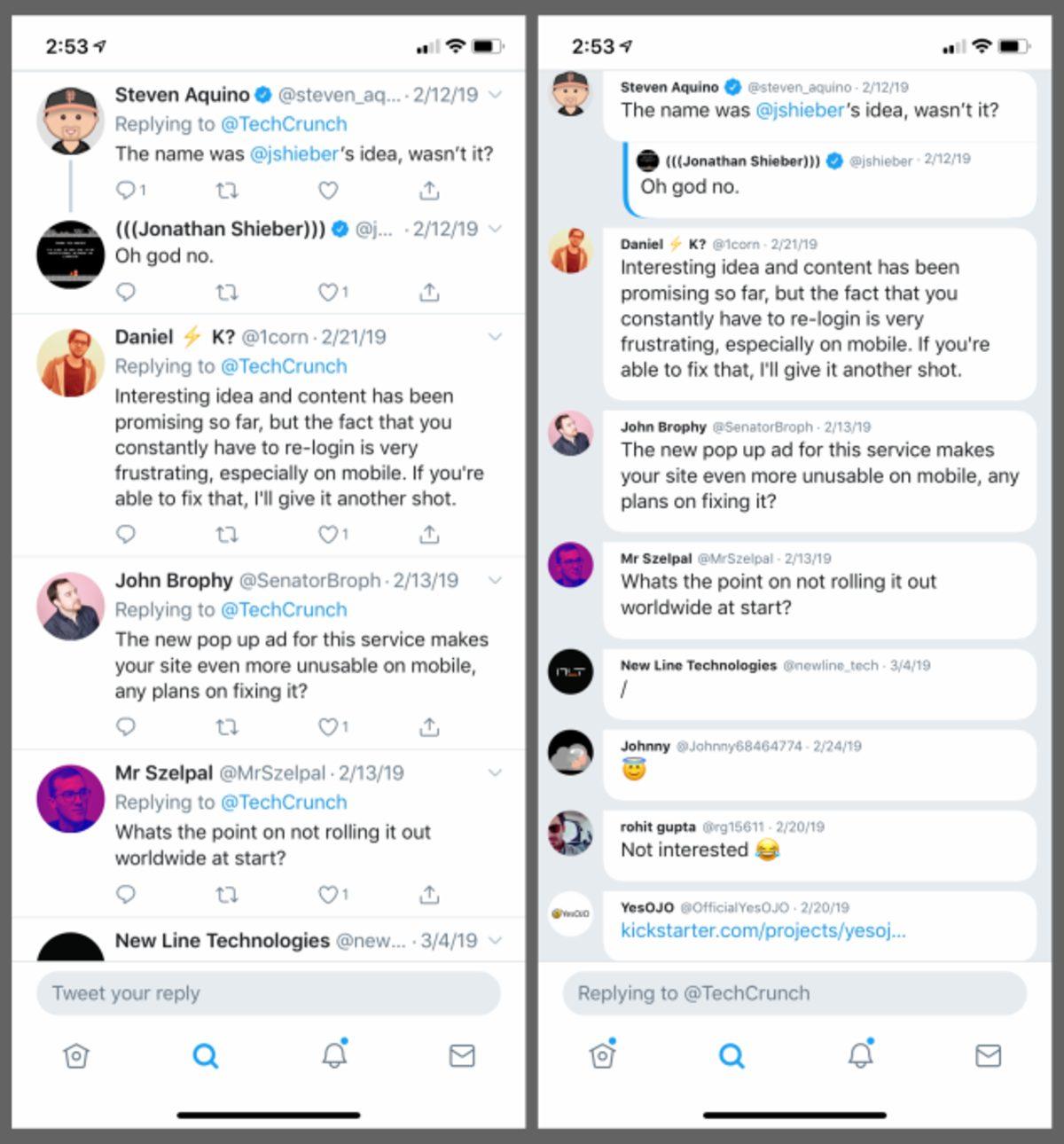 Twitter’ın Deneysel Uygulaması Twttr’dan İlk Ekran Görüntüleri Geldi