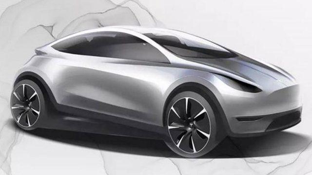 Tesla’nın Model 3’ten Daha Küçük Bir Araç Geliştirdiğini Gösteren Konsept