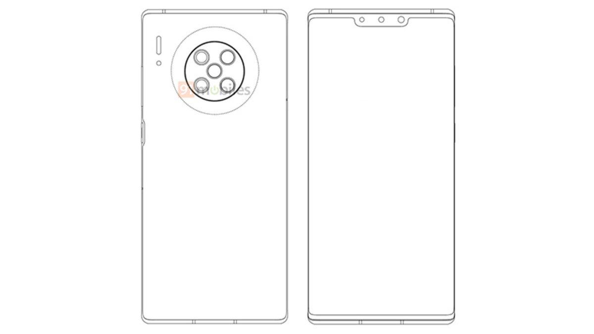 Huawei Mate 40 Pro’nun Arka Kamera Patenti Ortaya Çıktı