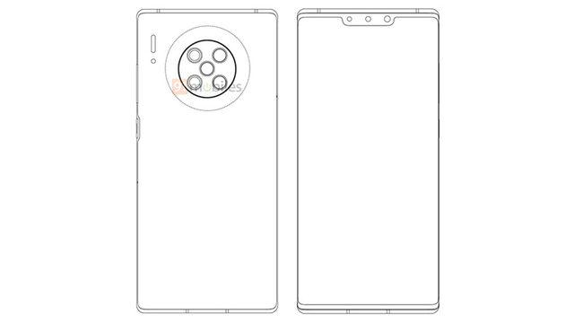 Huawei Mate 40 Pro’nun Arka Kamera Patenti Ortaya Çıktı