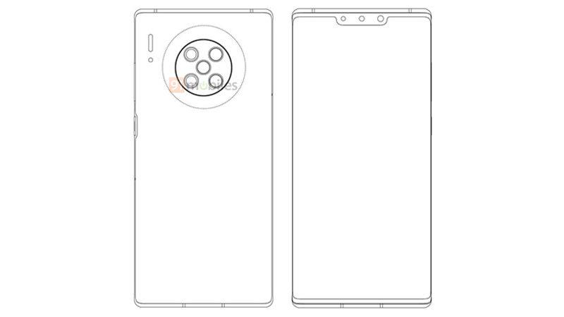 Huawei Mate 40 Pro’nun Arka Kamera Patenti Ortaya Çıktı