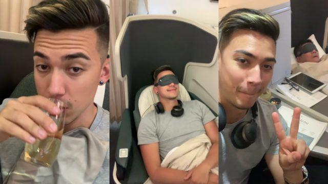 Bir YouTuber, Ayak Bileği Kırıkmış Gibi Yaparak Bedavaya Business Class’ta Uçtu