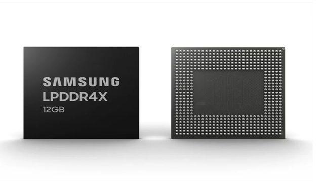 Samsung, Akıllı Telefonlar İçin 12GB RAM Çip Üretimine Başladığını Duyurdu