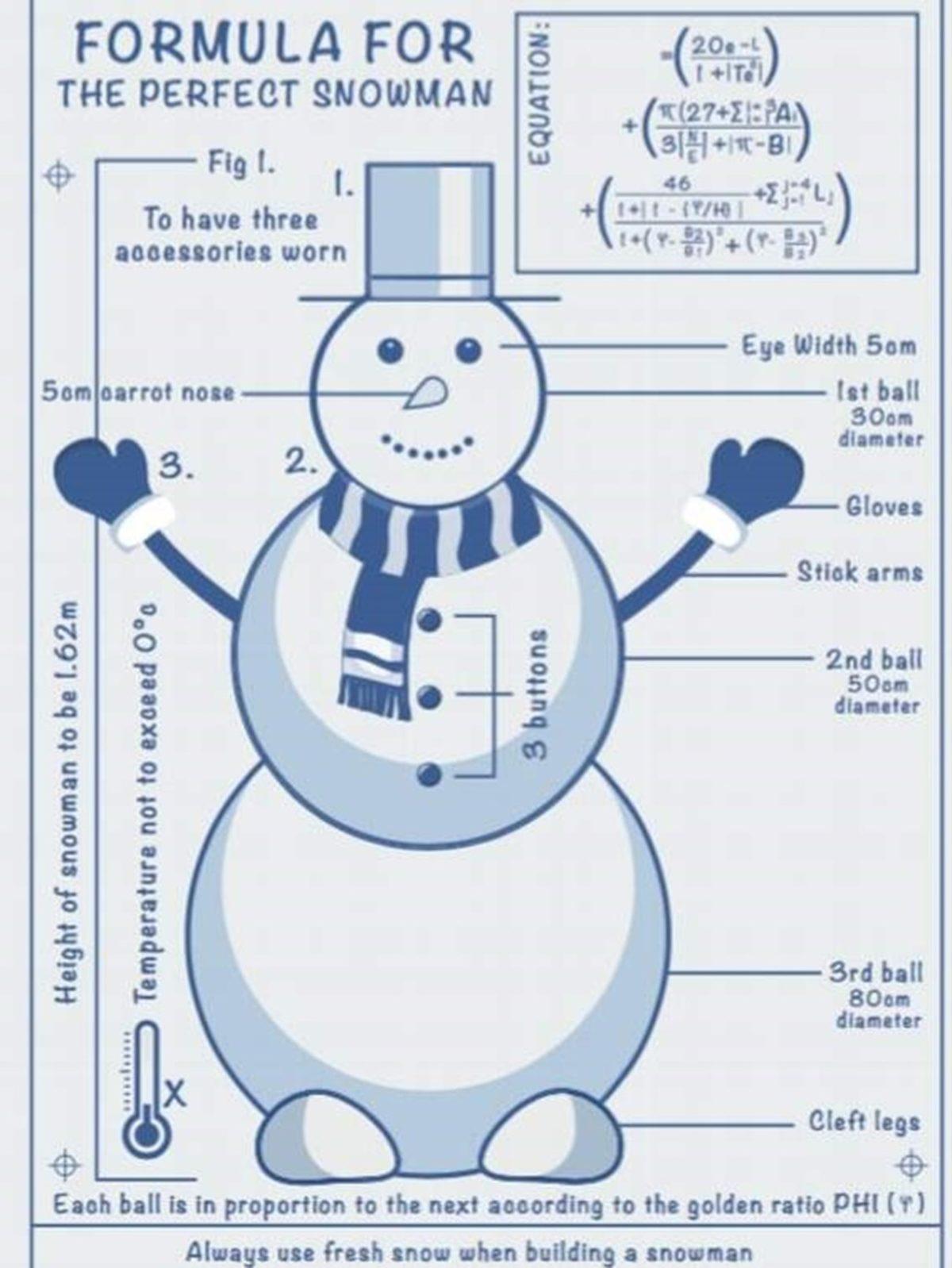 Bilim İnsanları, Mükemmel Kardan Adamın Formülünü Açıkladılar