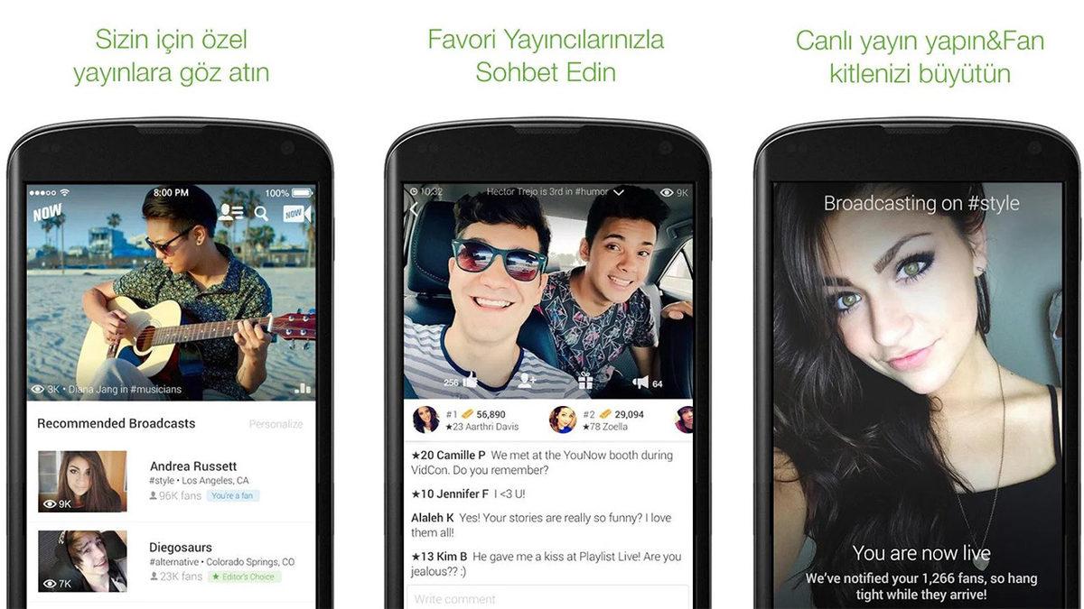Canlı Yayın Uygulaması YouNow Nasıl Kullanılır?