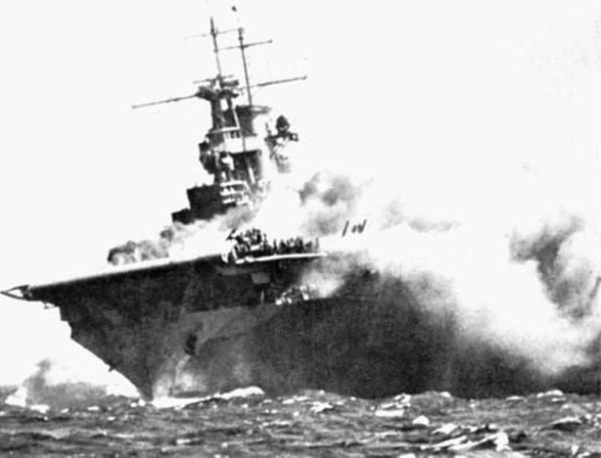 2. Dünya Savaşı’nda Batan USS Wasp Uçak Gemisinin Kalıntıları Bulundu (Video)