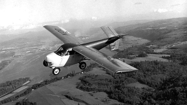 İlk Uçuşunu 70 Yıl Önce Gerçekleştiren Tarihin İlk Uçan Arabası: Aerocar