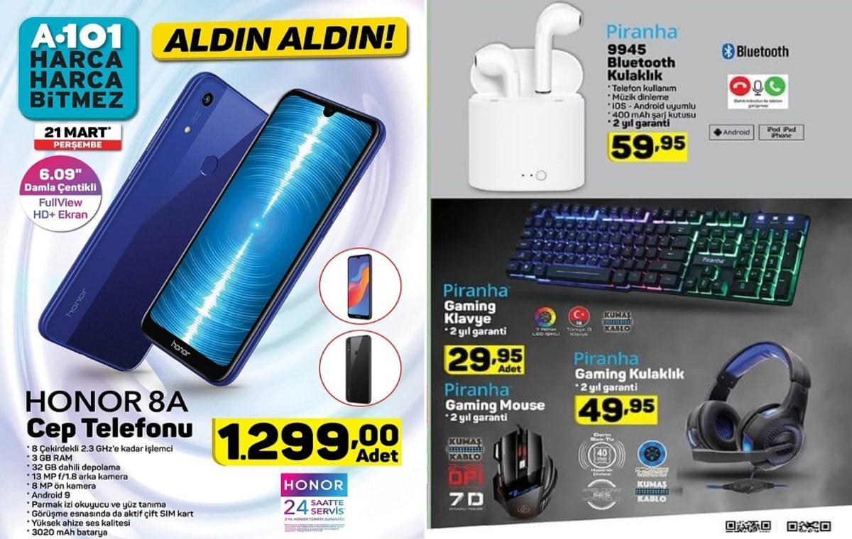 A101, Önümüzdeki Hafta Türkiye’de İlk Kez Honor 8A Satacak