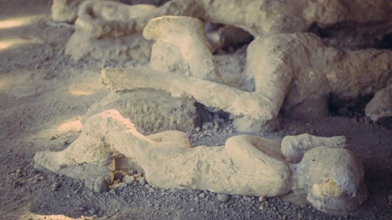 Vezüv Yanardağı’nın Patlaması, Bir Kurbanın Beynini Cama Dönüştürmüş