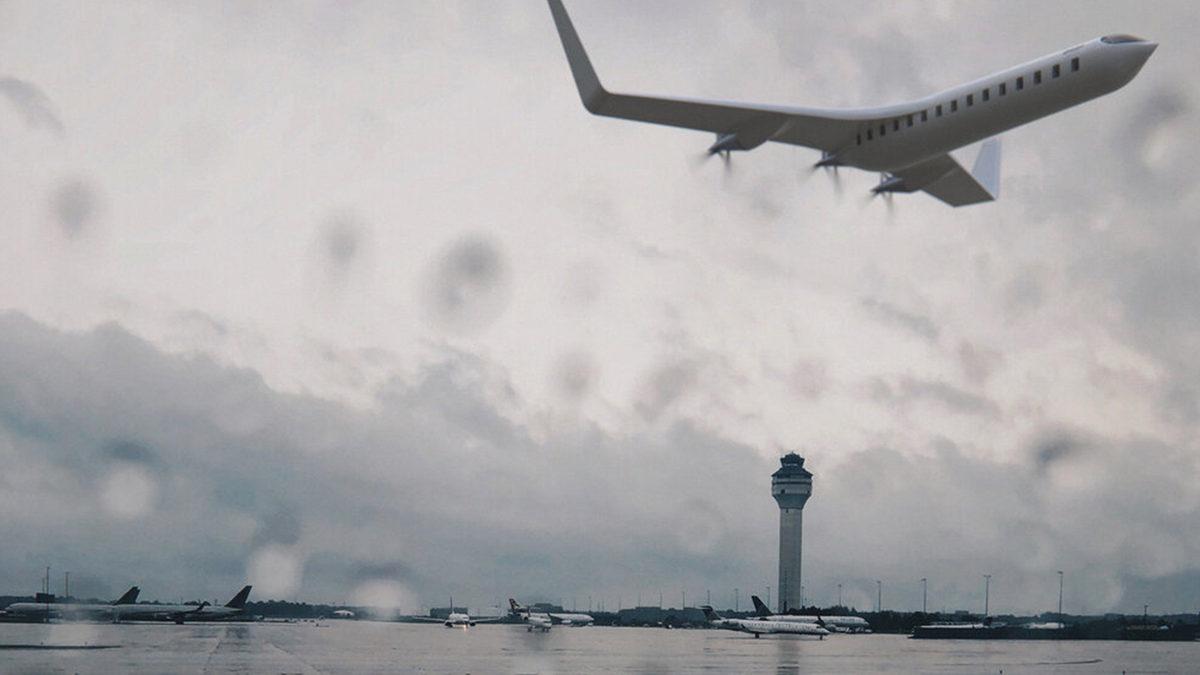 Bir Tasarımcı, Tamamen Elektrikli Uçak Konseptini Paylaştı