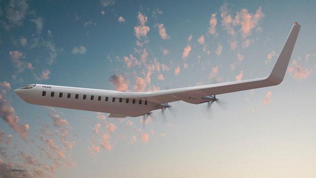 Bir Tasarımcı, Tamamen Elektrikli Uçak Konseptini Paylaştı