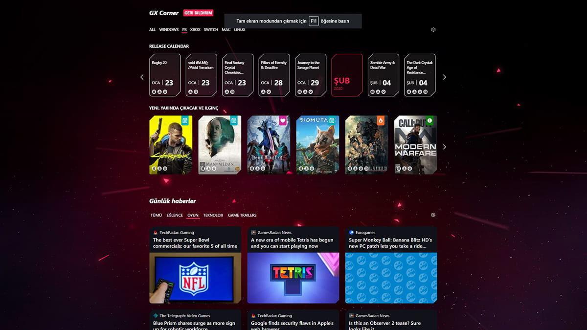 Oyunculara Özel ’Işıklı Mışıklı’ İnternet Tarayıcısı: Opera GX