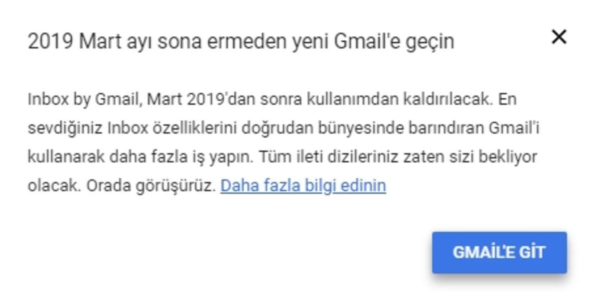 Google, Inbox by Gmail’in Kapanış Tarihini Açıkladı