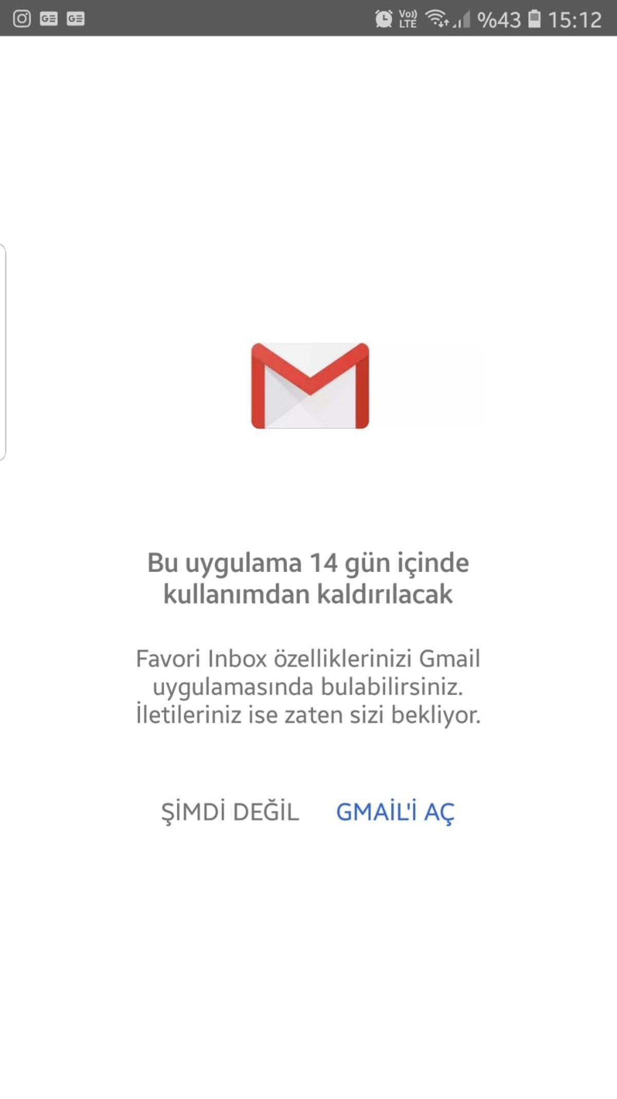 Google, Inbox by Gmail’in Kapanış Tarihini Açıkladı