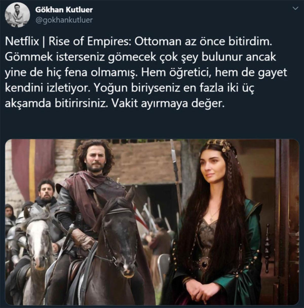 Netflix’in Rise of Empires: Ottoman Dizisini İzleyenlerden Gelen İlk Yorumlar