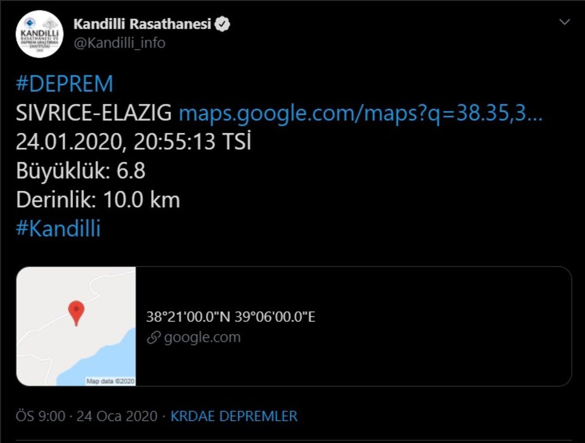 Elazığ Depremiyle İlgili Korkutan Açıklama: ’Doğu Anadolu Fay Hattı Uyanmaya Başladı’