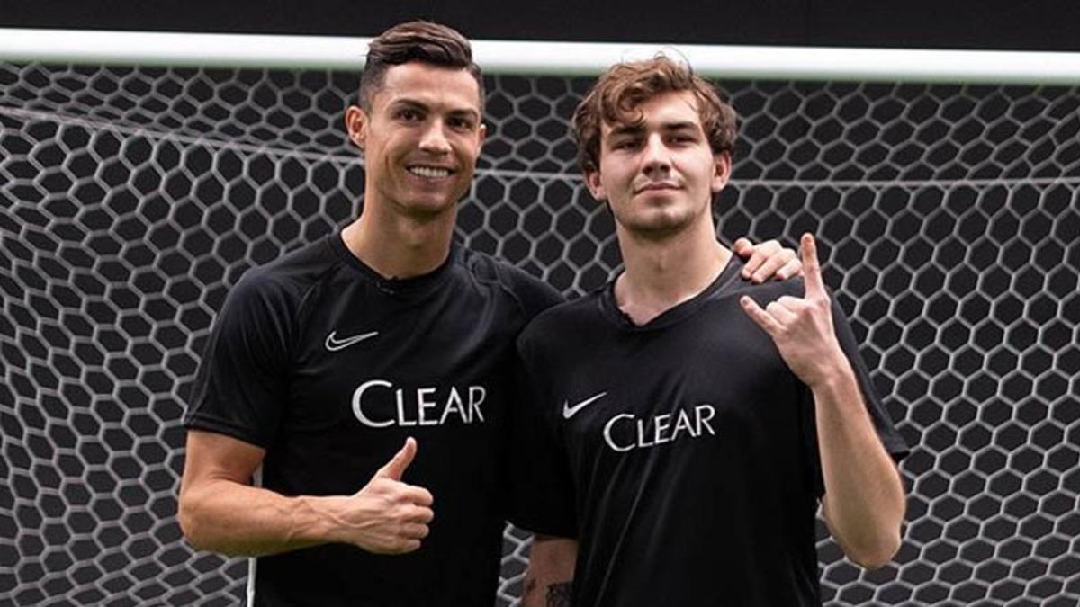 Cristiano Ronaldo, Instagram Hesabından Berkcan Güven’le Fotoğrafını Paylaştı