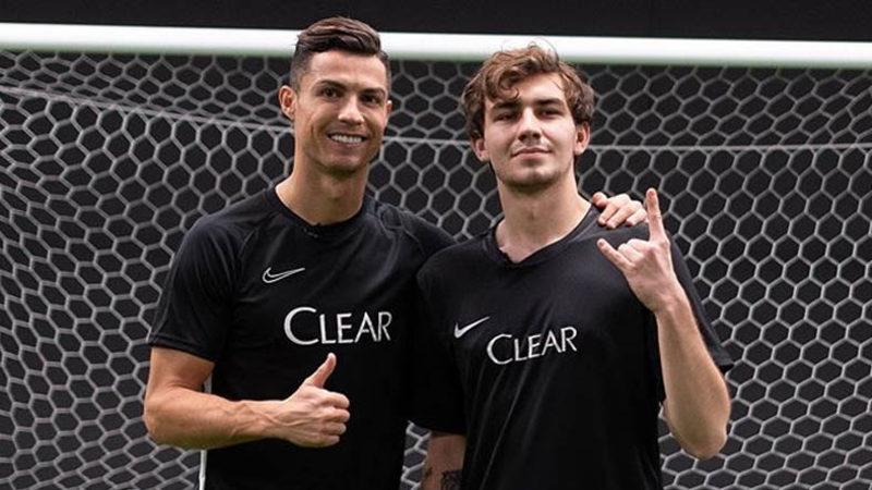 Cristiano Ronaldo, Instagram Hesabından Berkcan Güven’le Fotoğrafını Paylaştı