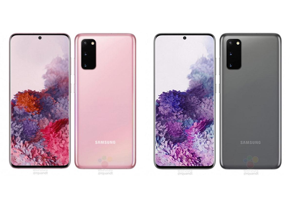 Samsung Galaxy S20’nin Pembe ve Gri Renkleri Ortaya Çıktı
