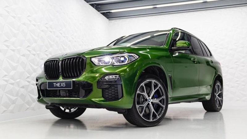BMW X5, Zümrütsü Verde Ermes Renk Seçeneğiyle Göz Kamaştırdı