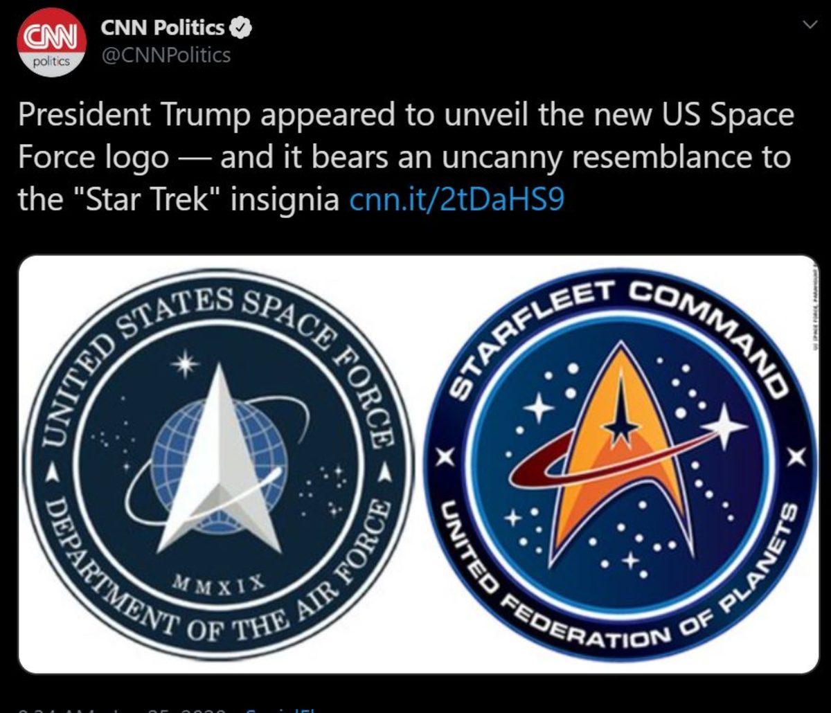 ABD Uzay Kuvvetleri’nin Star Trek Esintili Arması Tanıtıldı