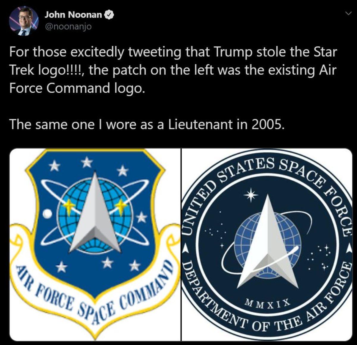 ABD Uzay Kuvvetleri’nin Star Trek Esintili Arması Tanıtıldı