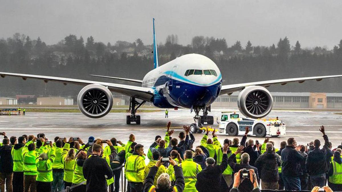 Boeing’in Yeni Uçağı 777X İlk Uçuşunu Gerçekleştirdi