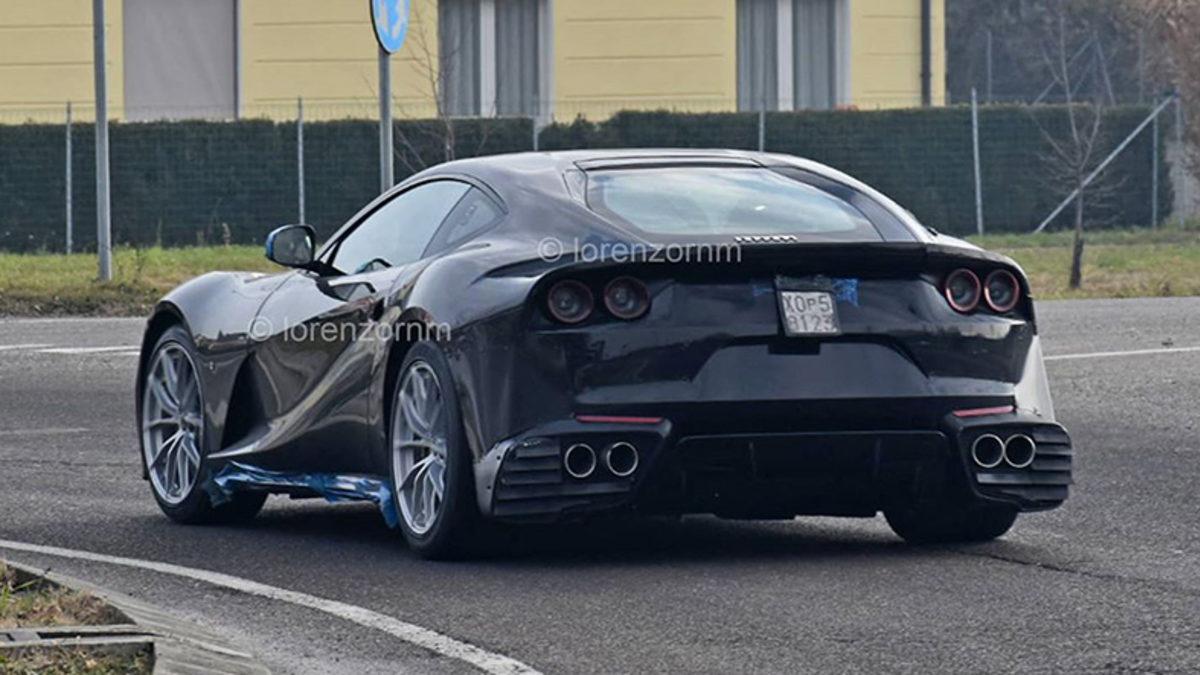 Ferrari 812 Superfast GTO Modeli Test Sürüşünde Görüntülendi