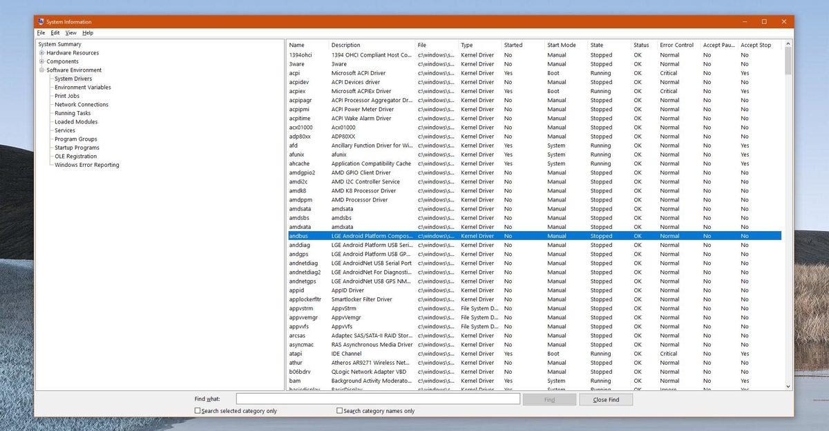 Windows 10’da Kurulu Sürücüler, Başka Bir Program Kullanmadan Nasıl Görülür?