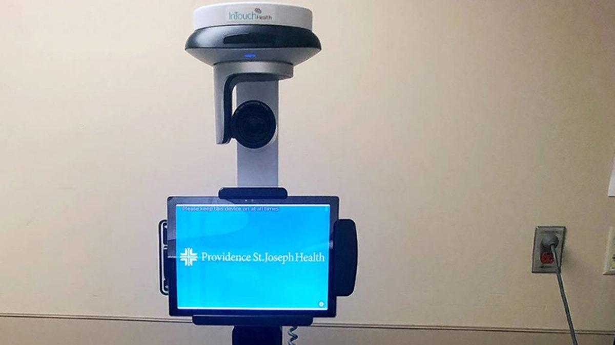 ABD, Corona Virüsü Yayılmasın Diye Hastaları Robotla Tedavi Ediyor