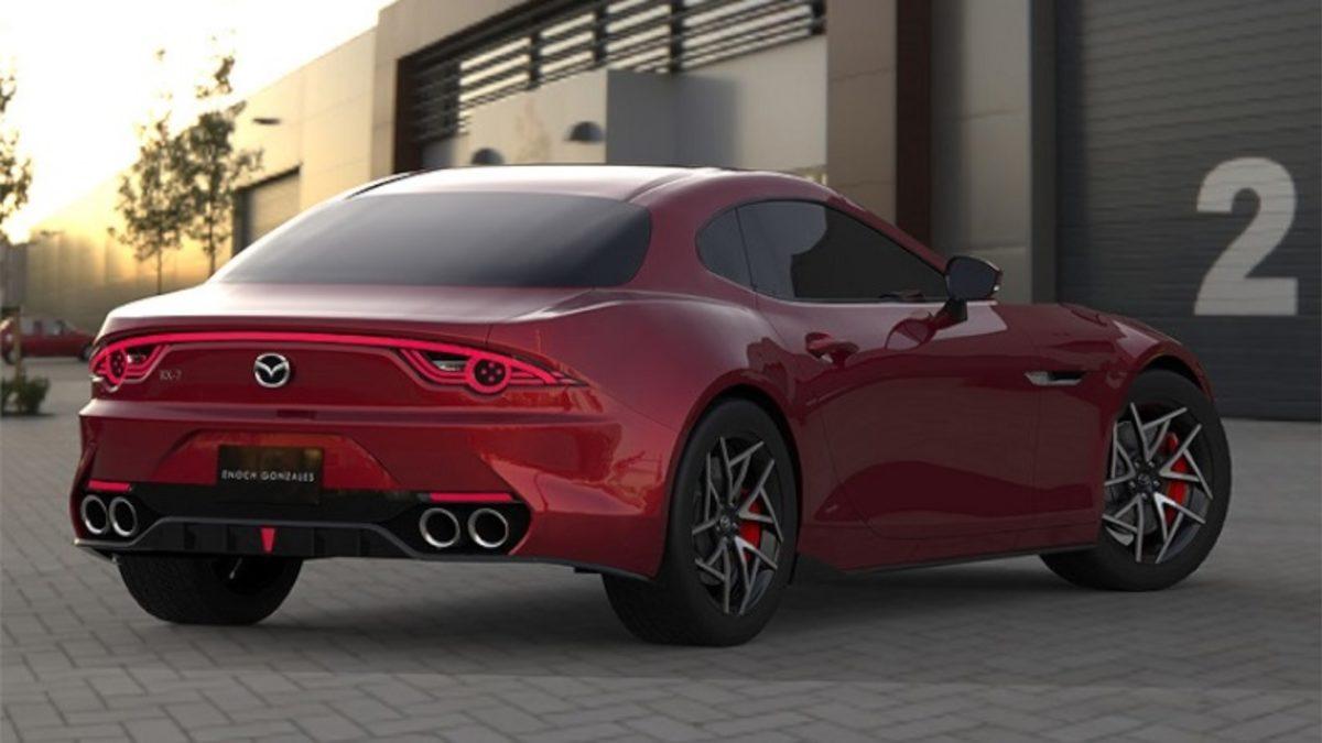 Gerçek Olamayacak Kadar İyi Görünen 2022 Mazda RX-7 Konsepti