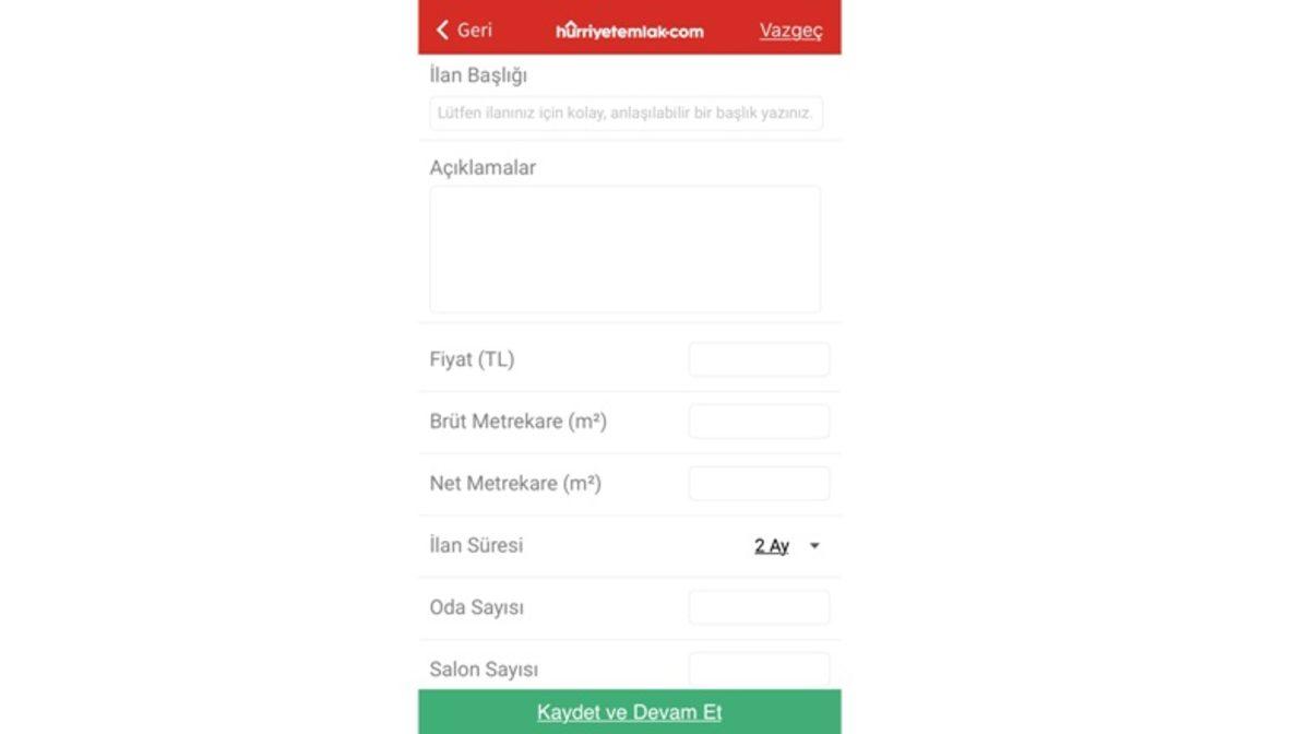 Hürriyet Emlak Uygulaması Nasıl Kullanılır? (Android - iOS)
