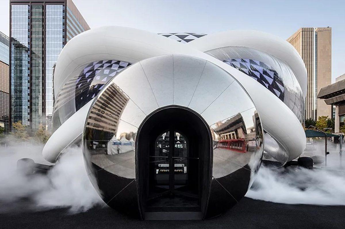 Kore Sinemasının 100. Yıl Dönümü İçin Tasarlanan ’Şişme Sinema’