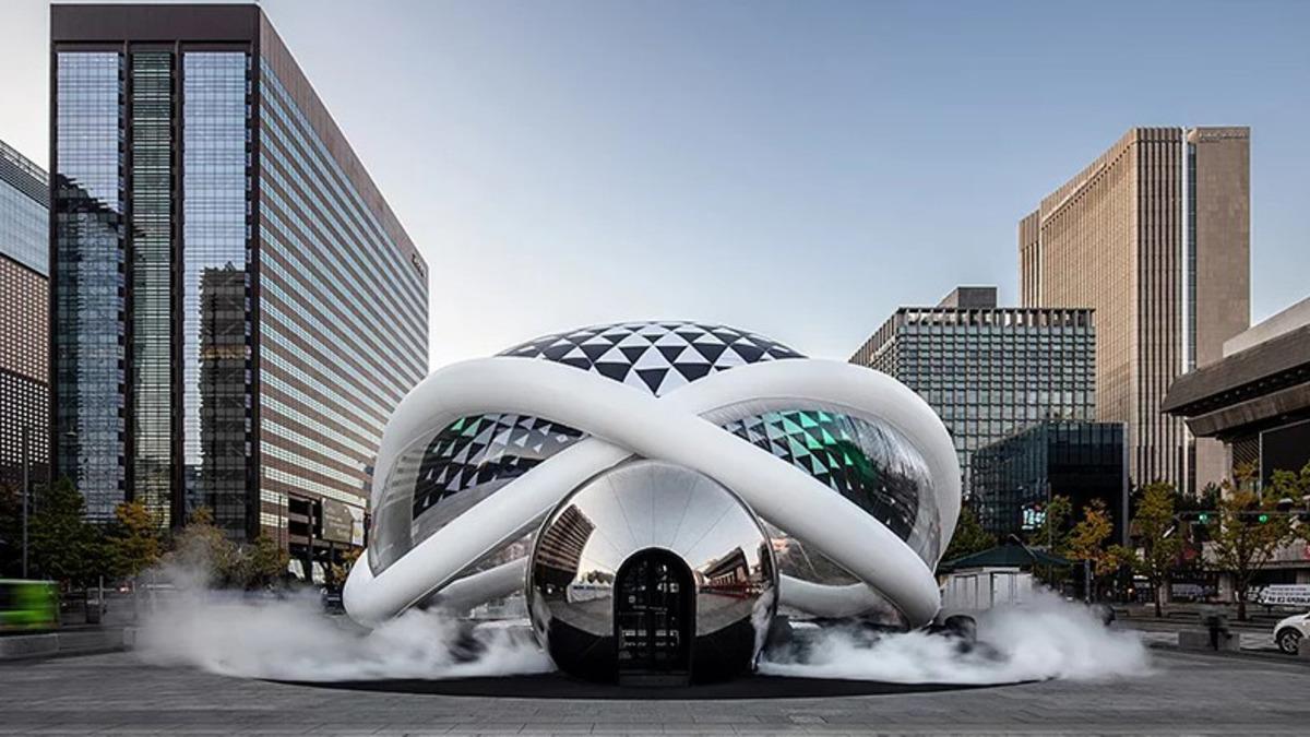 Kore Sinemasının 100. Yıl Dönümü İçin Tasarlanan ’Şişme Sinema’