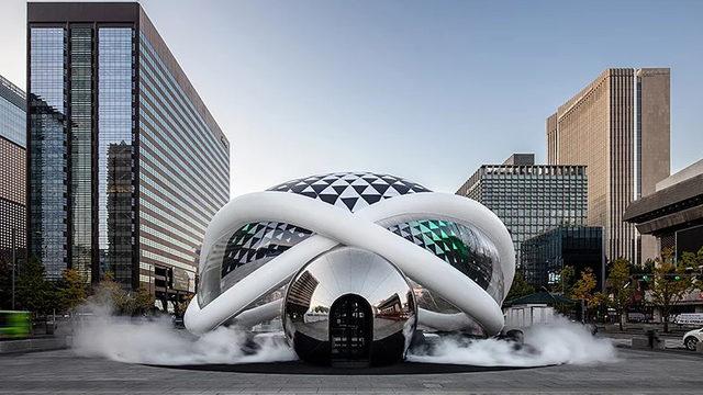 Kore Sinemasının 100. Yıl Dönümü İçin Tasarlanan ’Şişme Sinema’