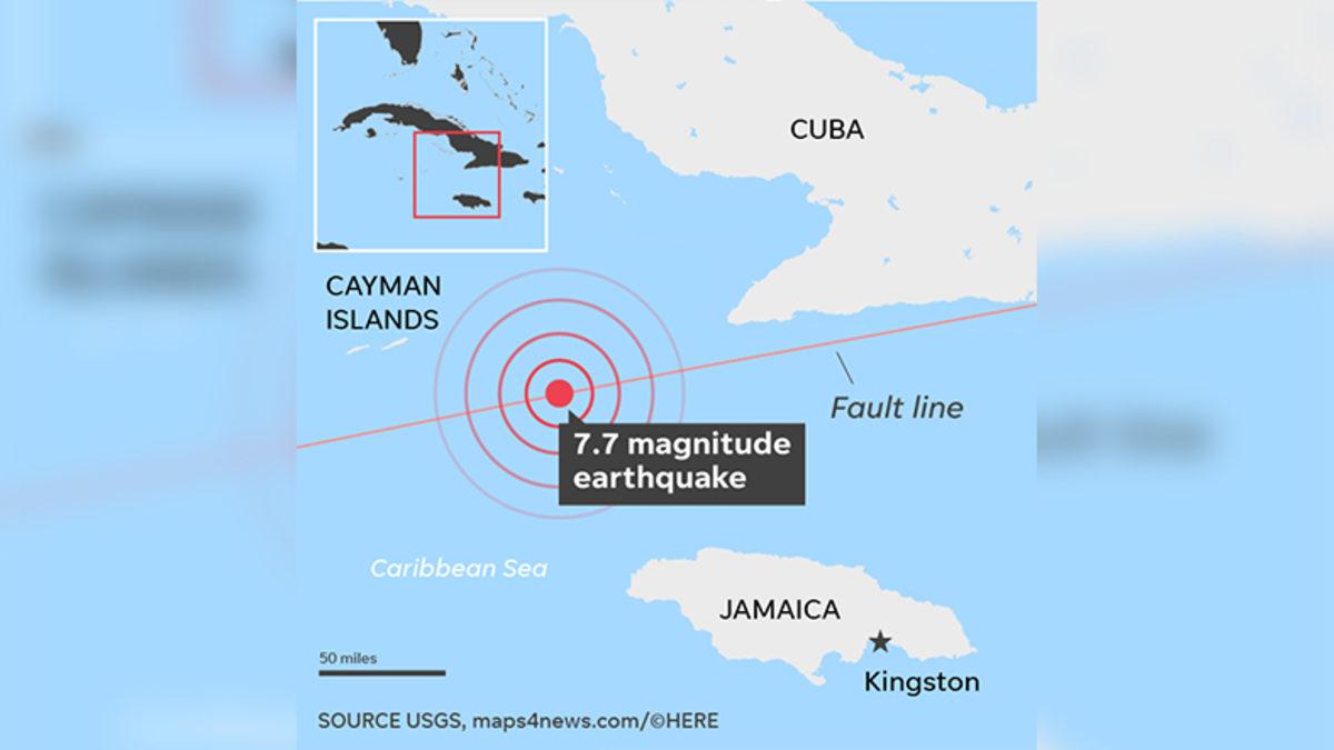 Küba ve Jamaika, 7,7’lik Devasa Bir Deprem Yaşadı
