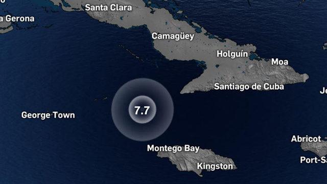 Küba ve Jamaika, 7,7’lik Devasa Bir Deprem Yaşadı