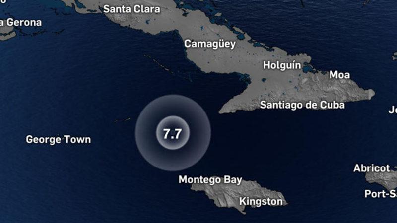 Küba ve Jamaika, 7,7’lik Devasa Bir Deprem Yaşadı