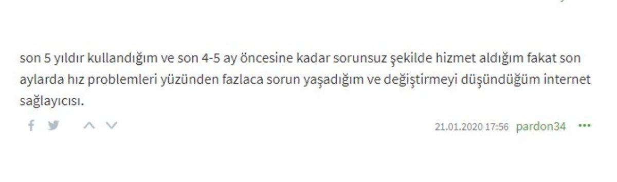 Millenicom İnternet Kullanıcılarından Gelen Yorumlar